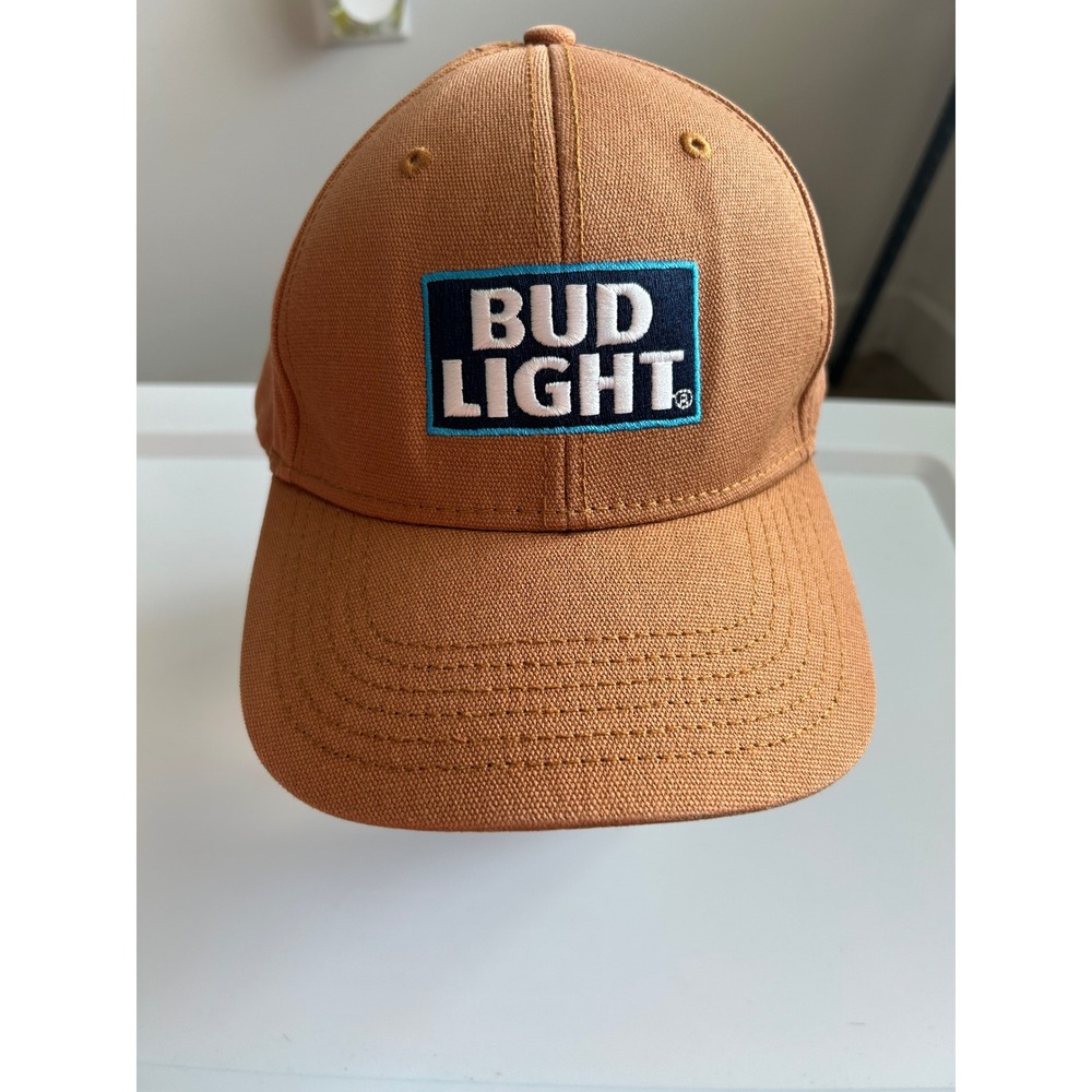 Bud Light Brown Snapback Hat Men